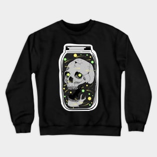 Skull in a Jar Crewneck Sweatshirt